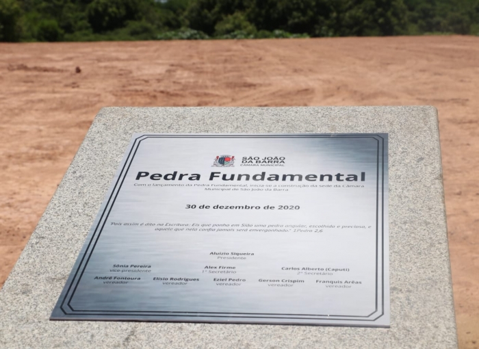 Pedra fundamental da nova sede da Câmara é lançada