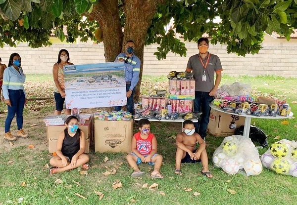 GNA e empresas parceiras realizam Natal Solidário em São João da Barra